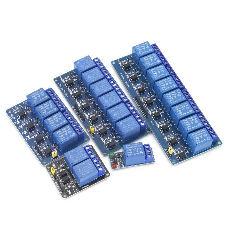 1Pcs DC5V Optocoupler Isolated - Relay 8 Channel Board recension och pris