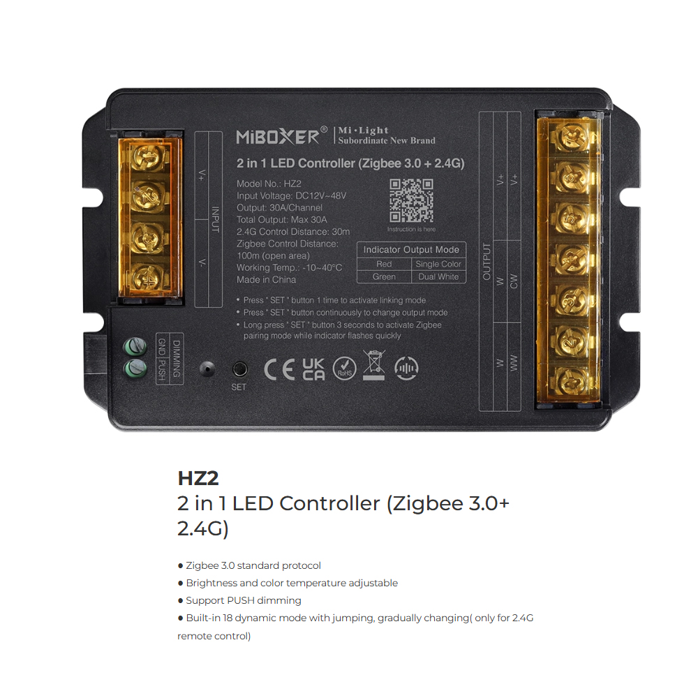Miboxer Zigbee3.0+2.4G High Cu - Zigbee Coordinator Stick recension och pris
