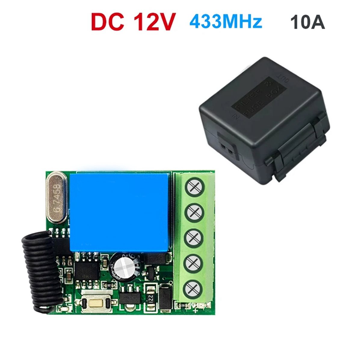 A72Z 433MHz Wireless Remote Co - 433Mhz Receiver Module recension och pris