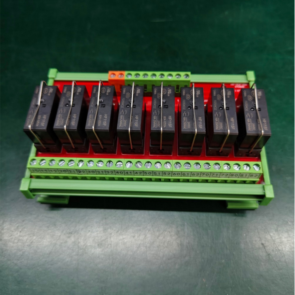 16A 8 Channel Relay 24VDC For  - Relay 8 Channel Board recension och pris