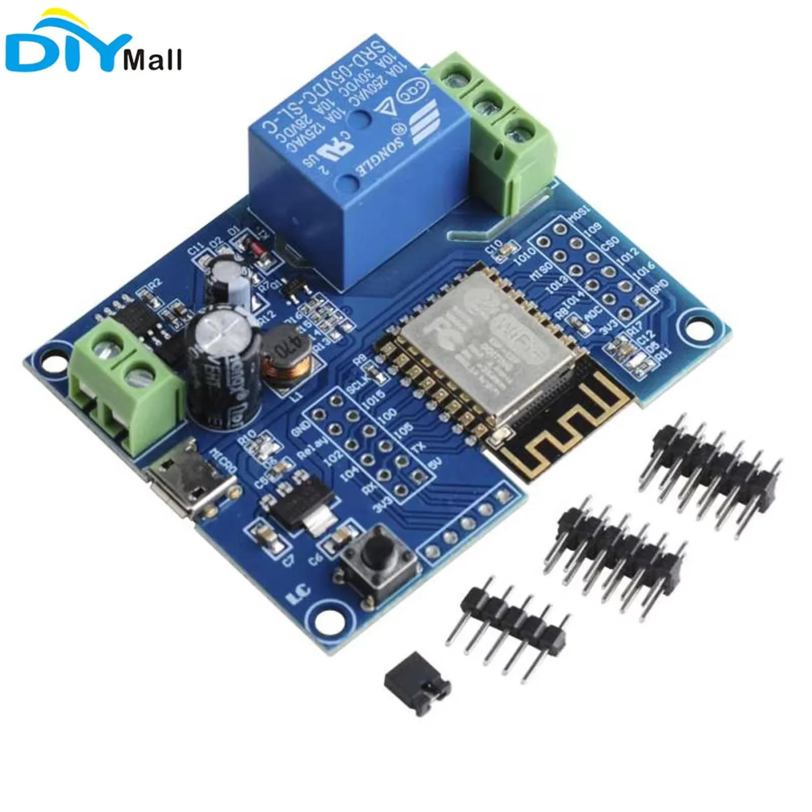 Single Channel WiFi Relay Modu - Relay 8 Channel Board recension och pris